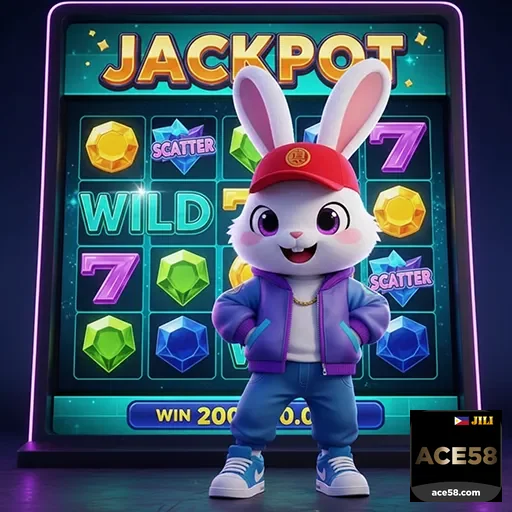 Excited players enjoying slot games at ace58